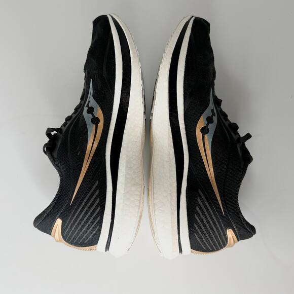 Saucony Endorphin Speed 3 Goldstruck Running Sneakers Black S20597-40 Men 12.5 - Picture 6 of 14